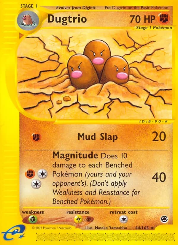 Dugtrio – Expedition Base Set 44