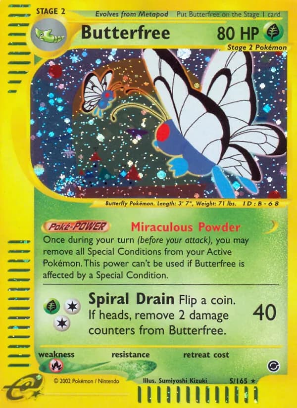 Butterfree – Expedition Base Set 5