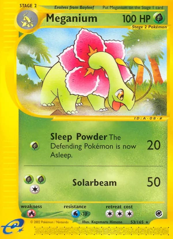 Meganium – Expedition Base Set 53
