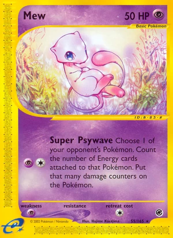 Mew – Expedition Base Set 55