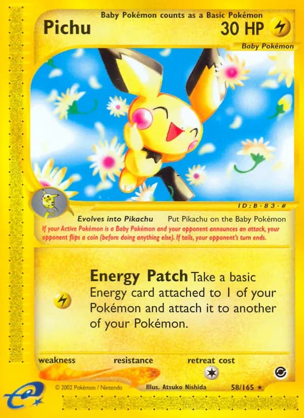 Pichu – Expedition Base Set 58