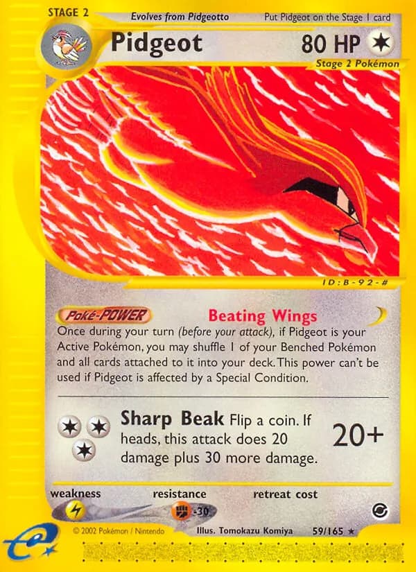 Pidgeot – Expedition Base Set 59