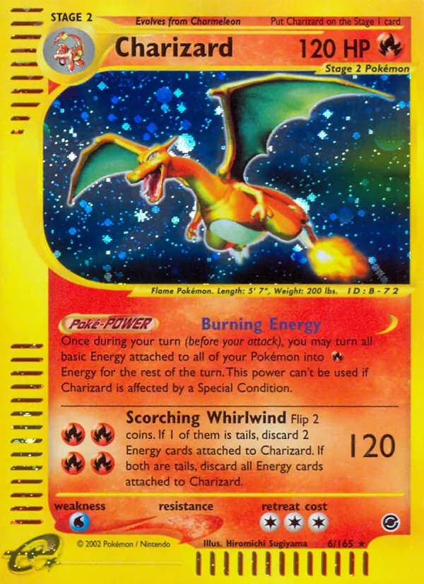 Charizard – Expedition Base Set 6