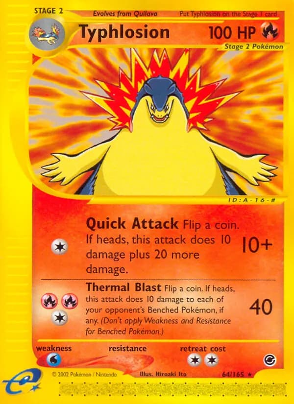 Typhlosion – Expedition Base Set 64