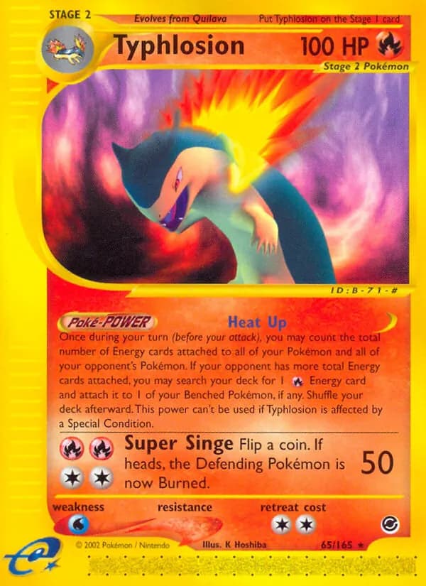 Typhlosion – Expedition Base Set 65