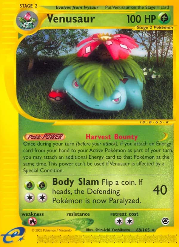 Venusaur – Expedition Base Set 68