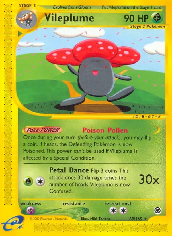 Vileplume – Expedition Base Set 69