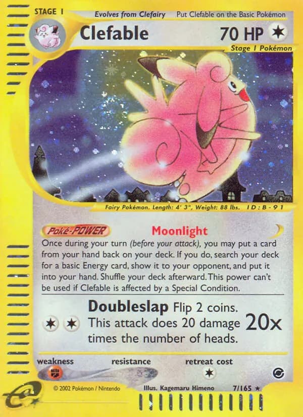 Clefable – Expedition Base Set 7