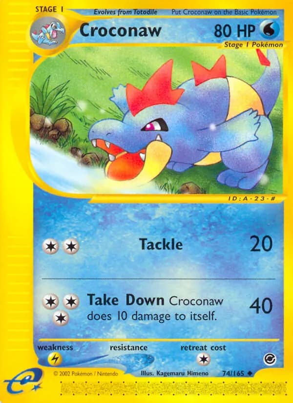 Croconaw – Expedition Base Set 74