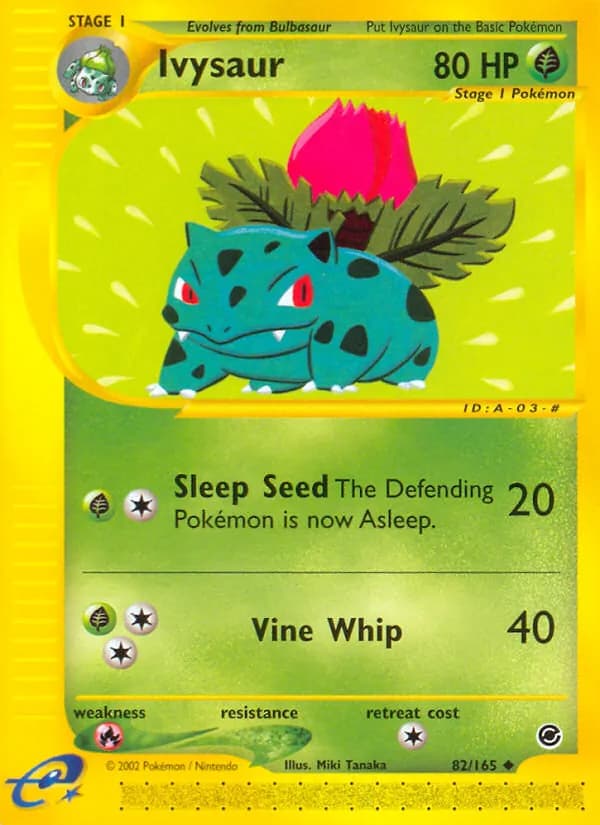 Ivysaur – Expedition Base Set 82