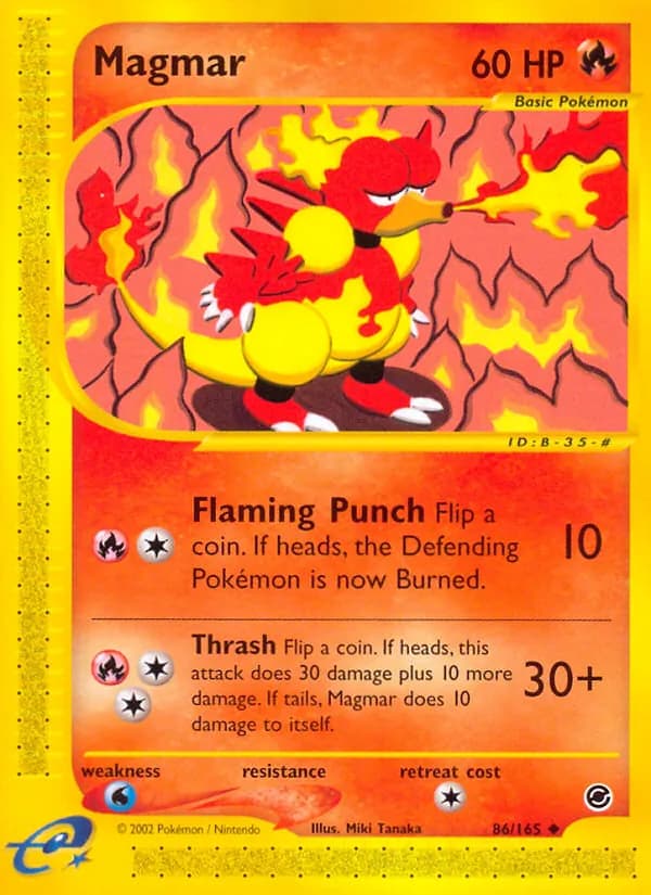 Magmar – Expedition Base Set 86