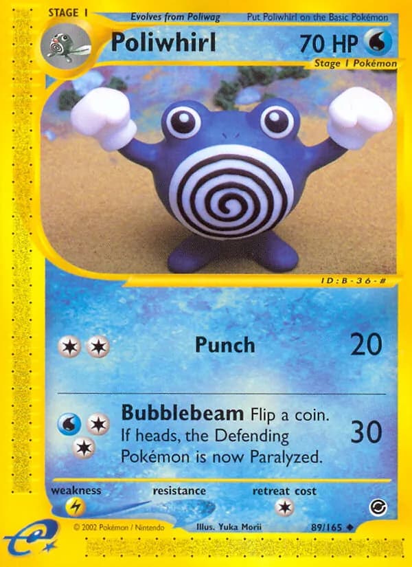 Poliwhirl – Expedition Base Set 89