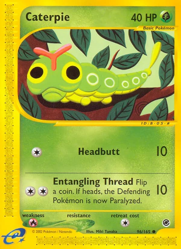 Caterpie – Expedition Base Set 96