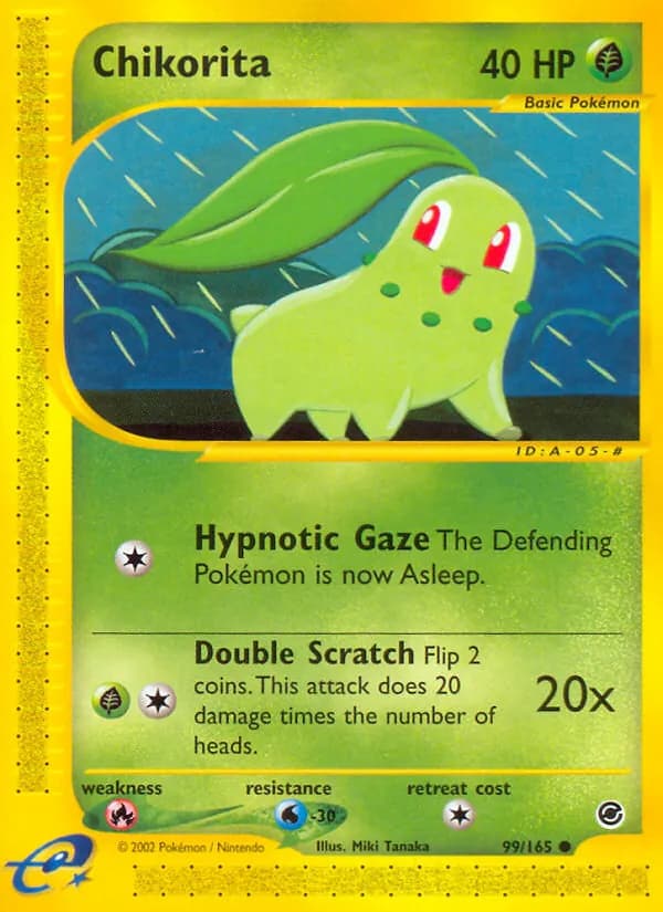 Chikorita – Expedition Base Set 99