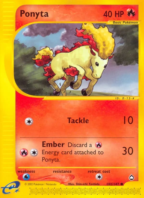 Ponyta – Aquapolis 102