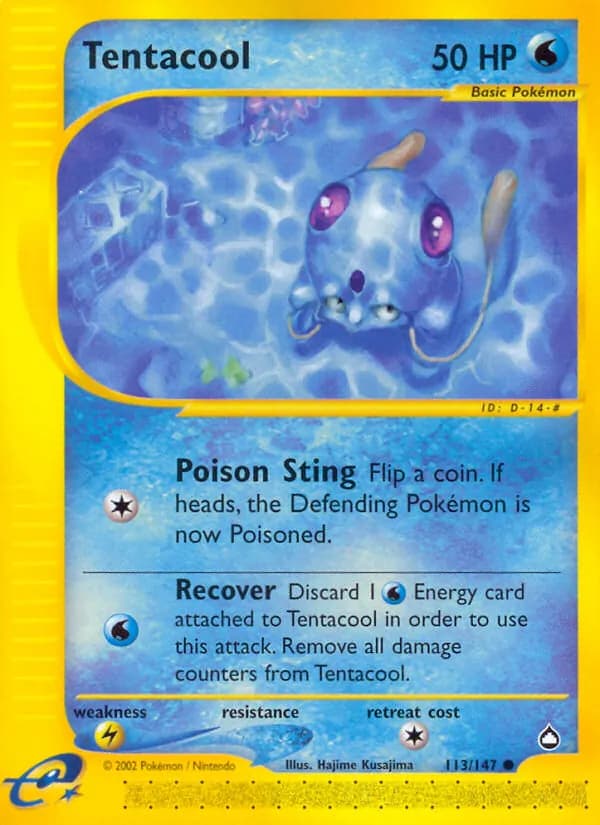 Tentacool – Aquapolis 113