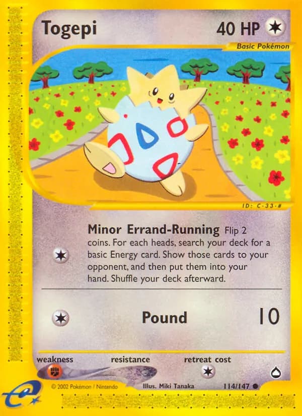 Togepi – Aquapolis 114