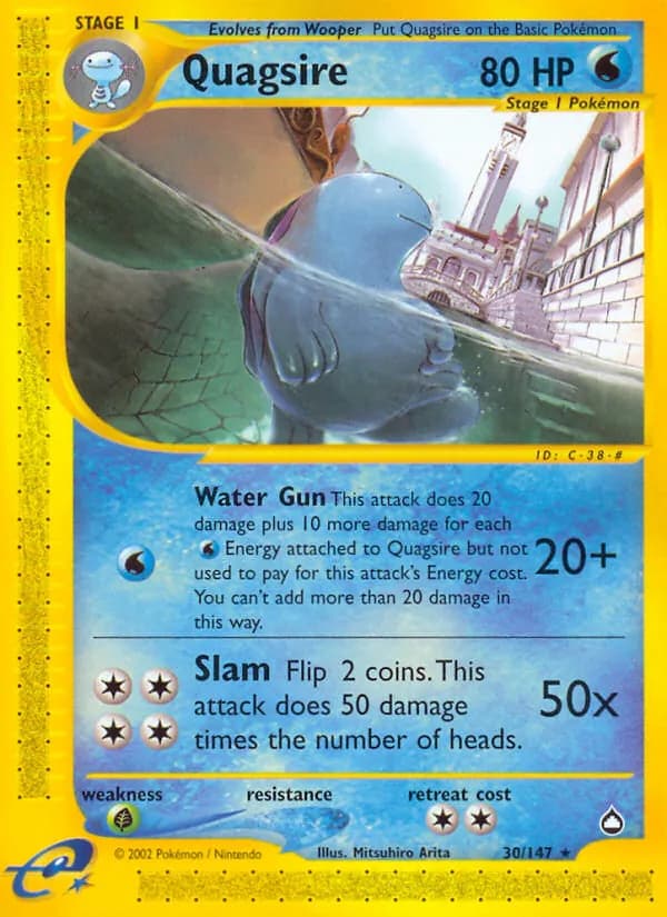 Quagsire – Aquapolis 30