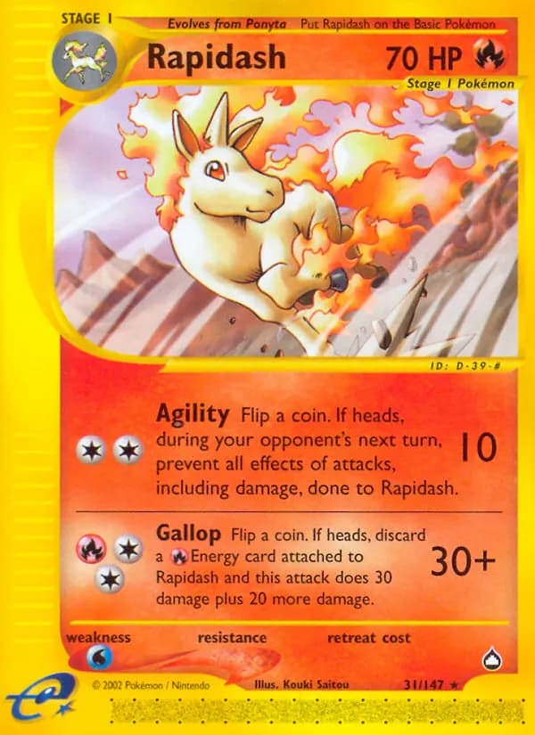 Rapidash – Aquapolis 31