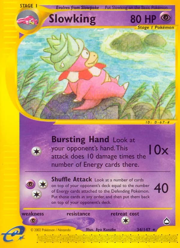 Slowking – Aquapolis 34