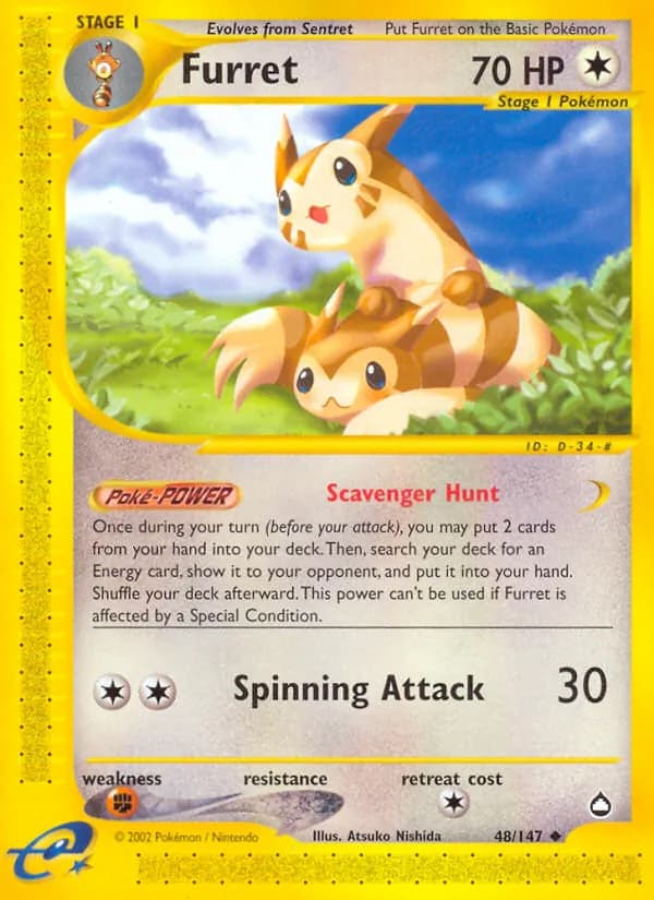 Furret – Aquapolis 48