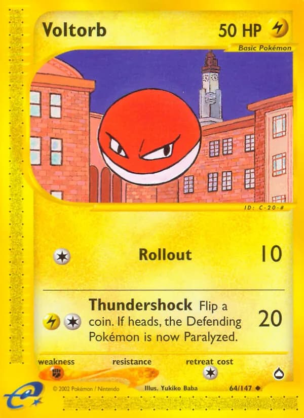 Voltorb – Aquapolis 64