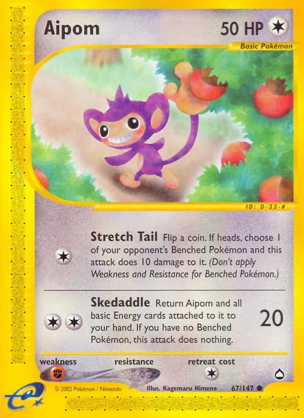 Aipom – Aquapolis 67