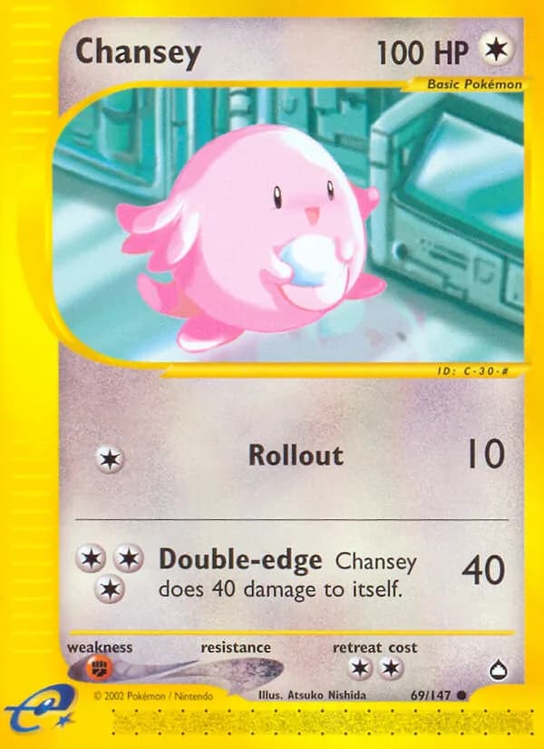 Chansey – Aquapolis 69