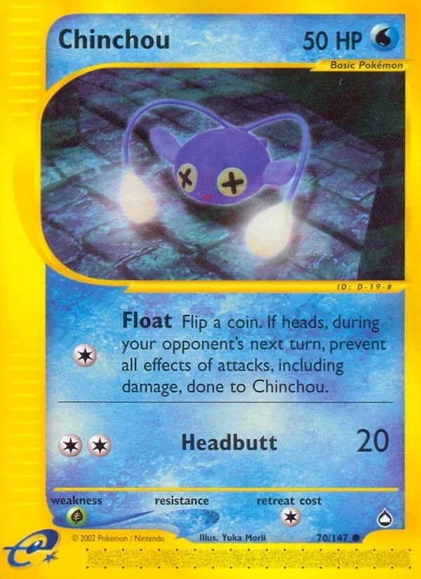 Chinchou – Aquapolis 70