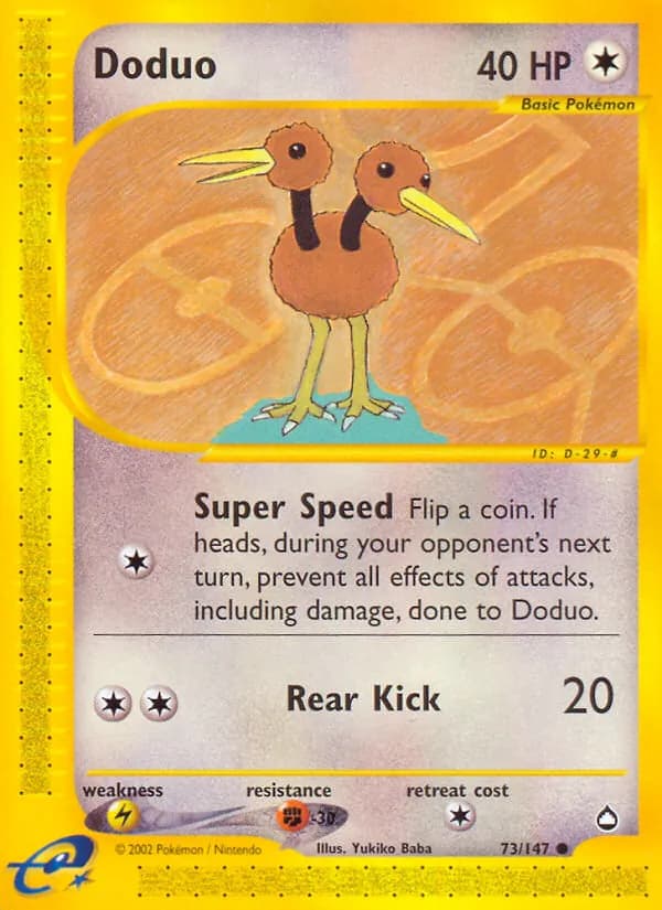 Doduo – Aquapolis 73