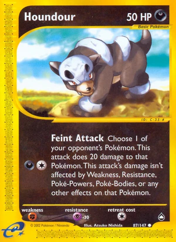 Houndour – Aquapolis 87