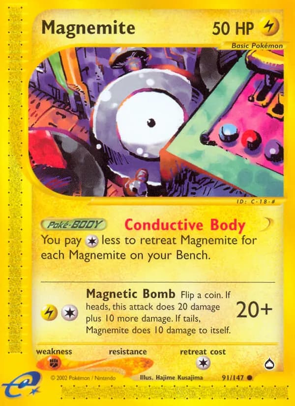Magnemite – Aquapolis 91
