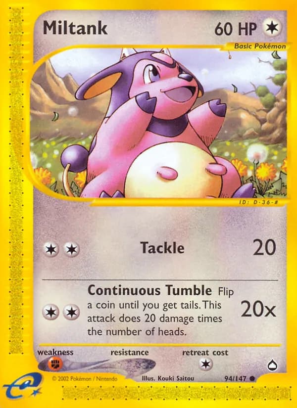 Miltank – Aquapolis 94