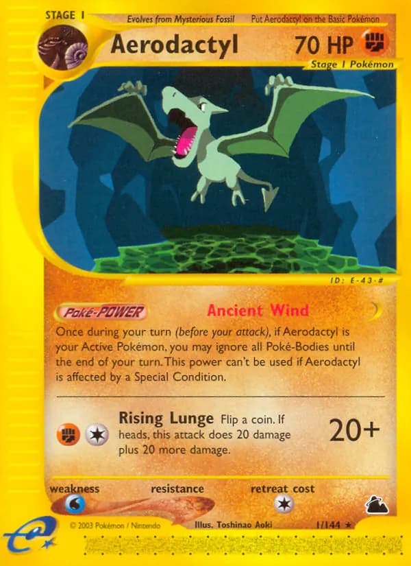 Aerodactyl – Skyridge 1