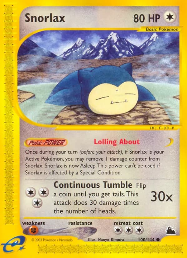 Snorlax – Skyridge 100