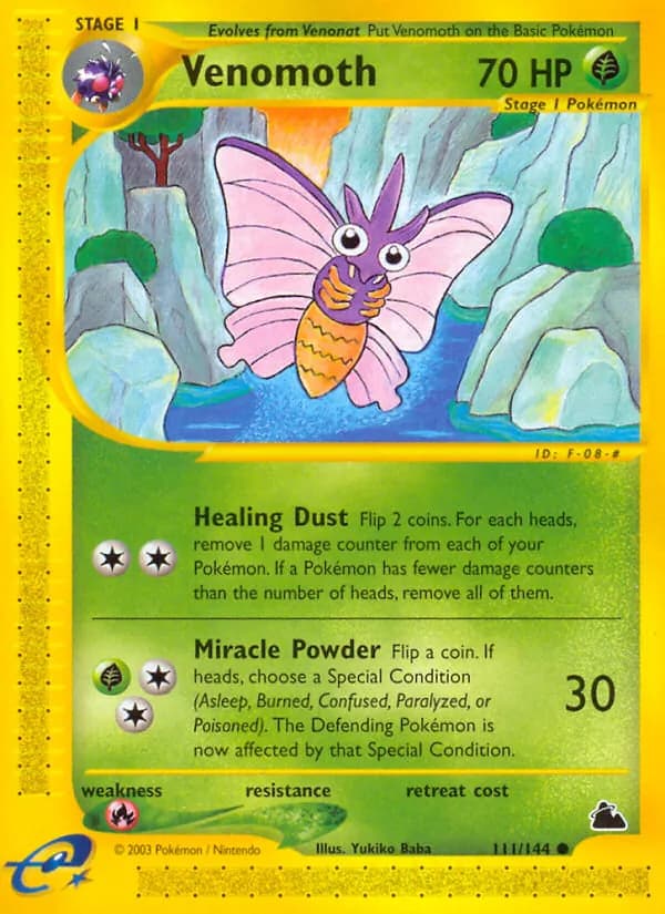 Venomoth – Skyridge 111