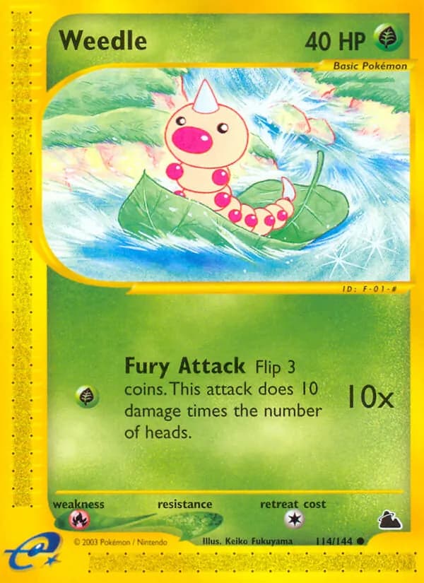 Weedle – Skyridge 114