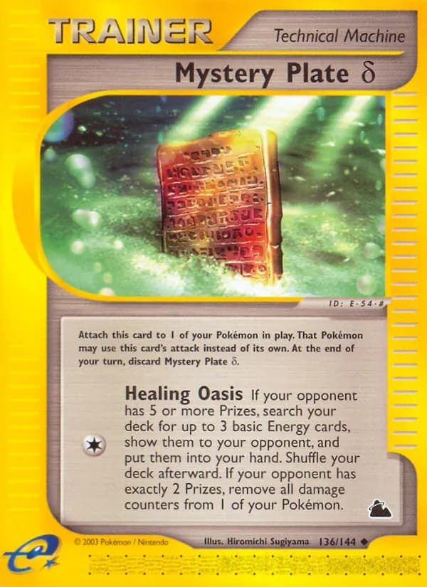 Mystery Plate δ – Skyridge 136