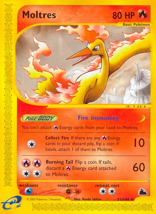 Moltres – Skyridge 21