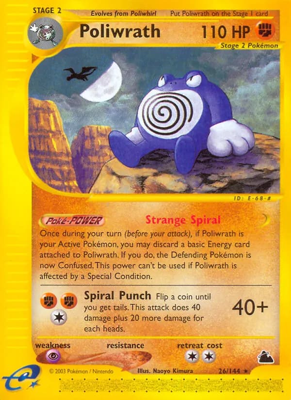 Poliwrath – Skyridge 26