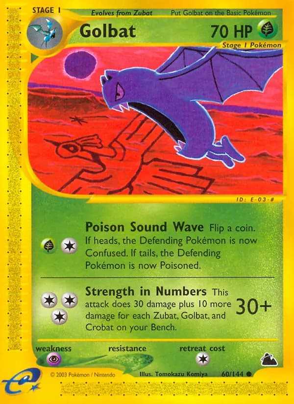 Golbat – Skyridge 60
