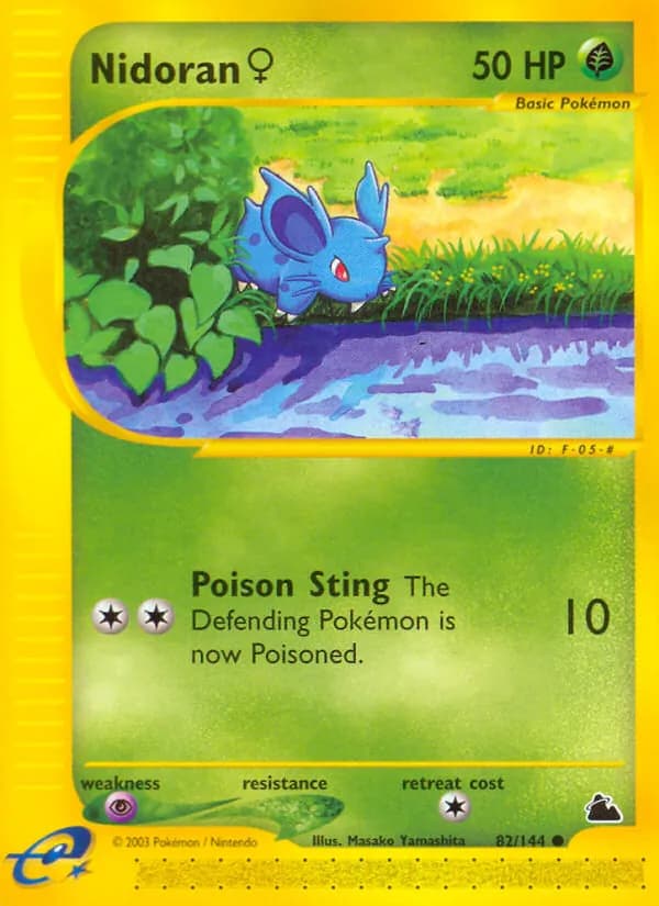 Nidoran ♀ – Skyridge 82