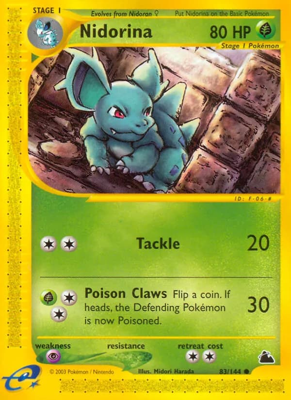 Nidorina – Skyridge 83