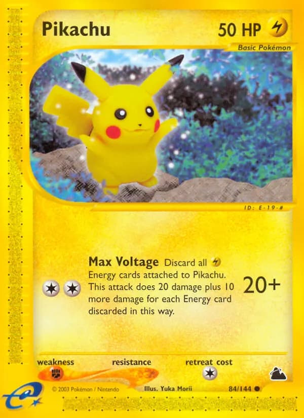 Pikachu – Skyridge 84
