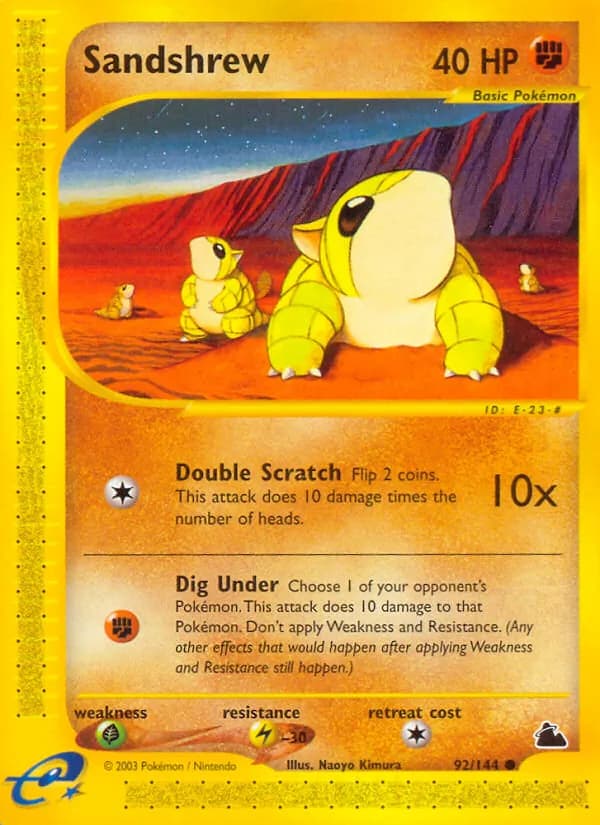 Sandshrew – Skyridge 92