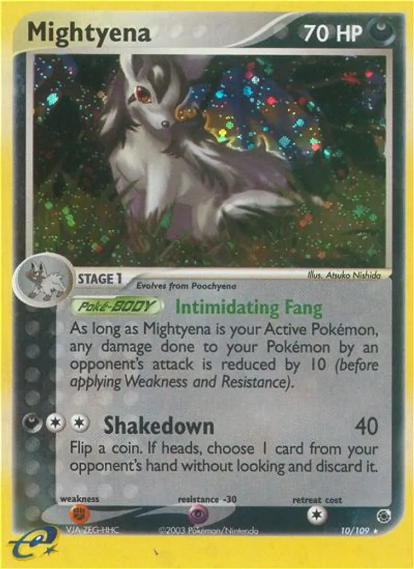 Mightyena – Ruby & Sapphire 10
