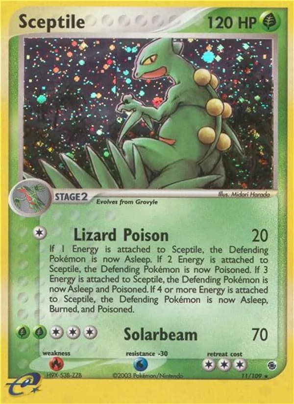 Sceptile – Ruby & Sapphire 11