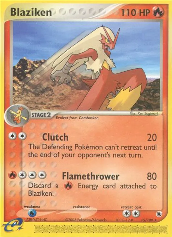 Blaziken – Ruby & Sapphire 15
