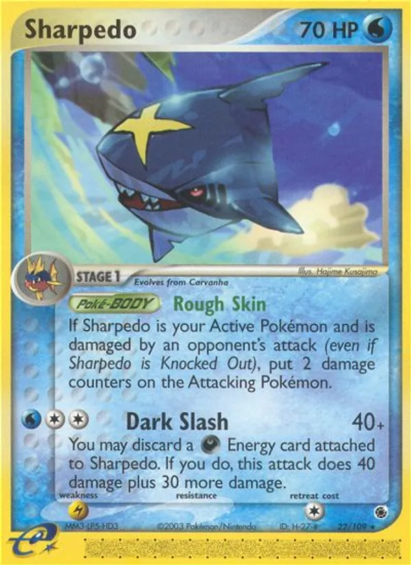 Sharpedo – Ruby & Sapphire 22