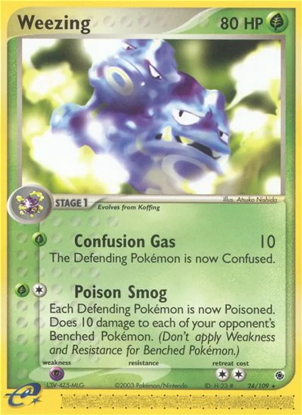 Weezing – Ruby & Sapphire 24